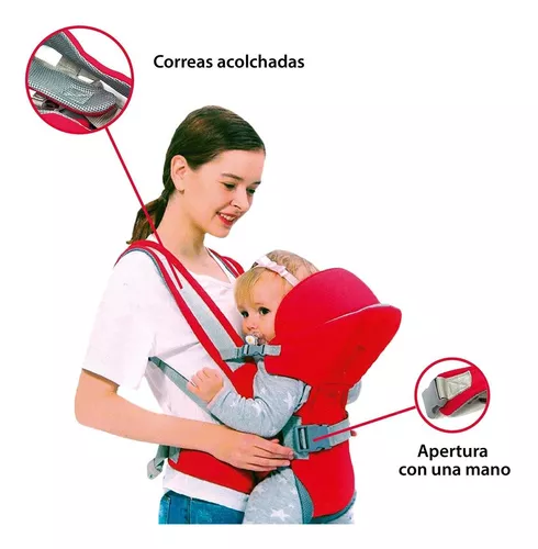 Mochila Bebé De Tela, Doble Ajuste, En Caja | con intereses