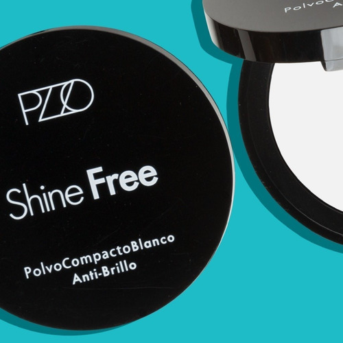 Petrizzio Pzzo Shine Free Polvo Compacto Blanco Anti Brillo
