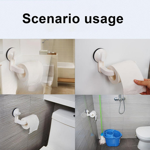 U, Soporte Para Toallas Papel Con Ventosa Adhesivo Para Sopo
