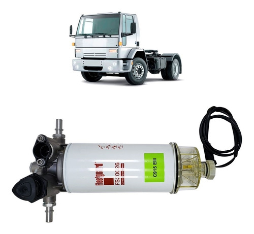 Imagem 2 de 4 de Filtro Combustivel Sedimentador Ford Cargo 2422e