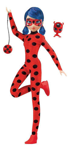  Ladybug Miraculous Muñeca Con Disfraz Figura Lady Bug