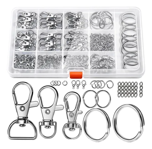 comprar Leobro 265pcs Llaveros Clips Con Llaveros, Llavero, Cierres 
