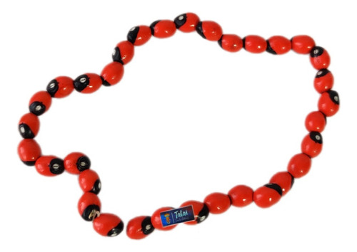 Pulsera De Semilla Huayruru Peonia Tatai Para Adulto 1 Pieza