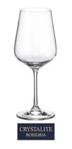 Comprar 18 Copas Cristal Bohemia Vino Crystalite Strix 450 Ml