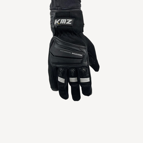 Guantes Moto Calle Raptor Li Negro/blanco Kmz