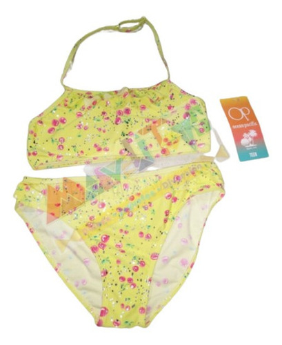 Traje De Baño Juvenil De 2 Piezas Ocean Pacific Talla 14