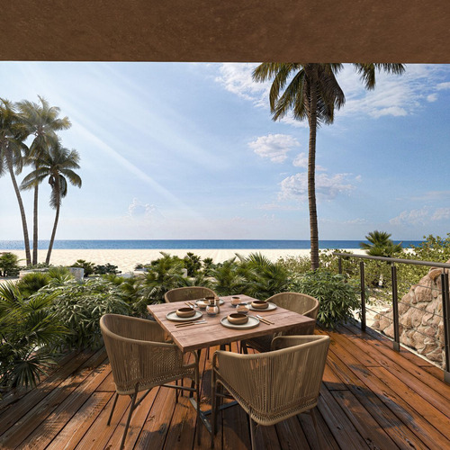 Departamento En Venta En La Playa. Sisal, Yucatán