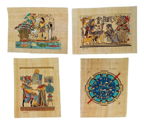 Papiros De Egipto Originales Arte Ornamento Decoracion 15x20