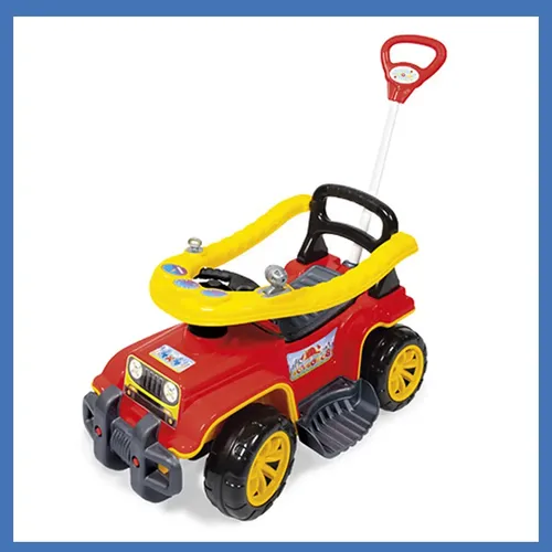Carrinho de Passeio Jip Jip Maral para Bebê Bombeiros com Som