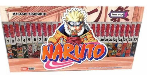 Boxset Naruto Tomos Del 1al 27 Nuevo Panini En Español