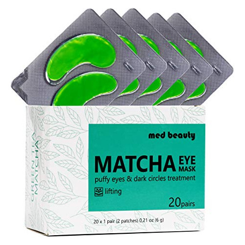 Matcha Té Verde Debajo De Parches Ojos Máscaras Ojo 8bm3k