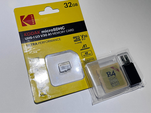 R4 Gold Pro 2024 Hk Para Nintendo Ds + Microsd 32gb