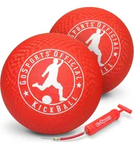 Comprar Gosports Kickball Oficial Con Bomba (paquete De 2), 10 Pu...
