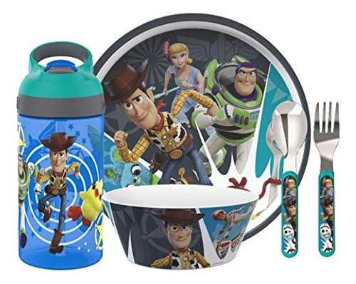 Zak! Disney And Pixar Toy Story 4 - 5-piece Dinnerware Set