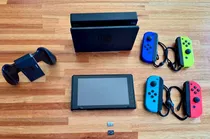 Comprar Nintendo Switch Standard 128 Gb + 32 Gb + 2 Controles Extra