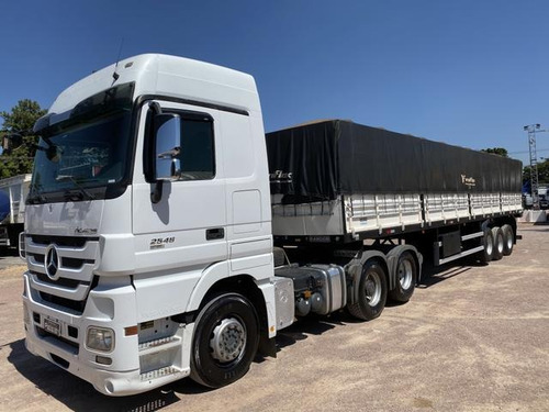 Conjunto Mb 2546 Engatado Randon Graneleira 2014 Ls