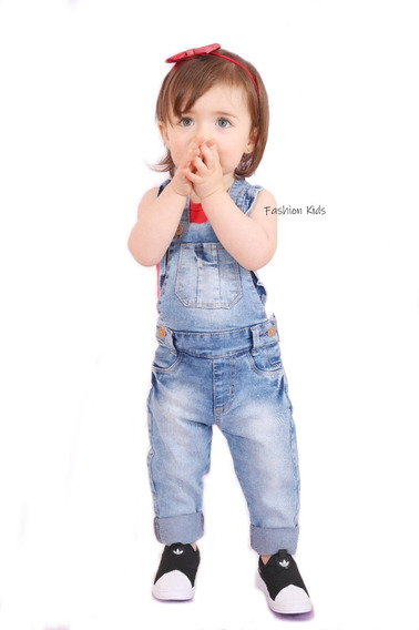 Jardineira Jeans Bebe Mercadolivre Com Br