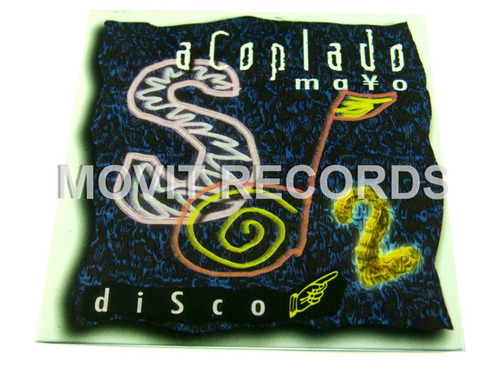 Acoplado Mayo 2 Cd Promo 1996 Pablo Ruiz Iran Castillo Skank