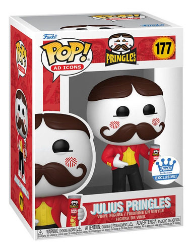 Funko Pop! Ad Icons Pringle´s Julius Pringles 177 Funko Shop (Usado)
