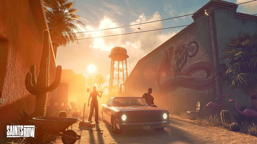 Medios físicos para PS5 del Día de Saints Row