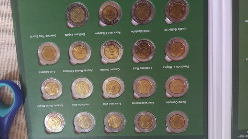 Colección Completa Monedas 5 Pesos Revolución Y Bicentenario