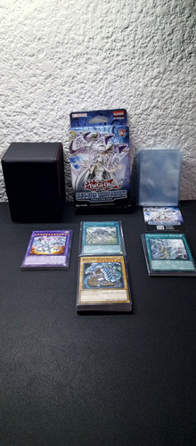 Deck Blue-eyes White Destiny (90 Cartas, Portadeck/portamat) Blue-eyes Deck 90 Cartas Inglés (Usado)