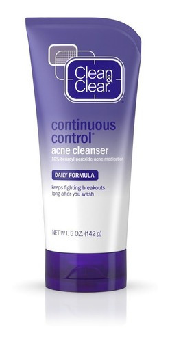 Limpiador Facial Control De Acné Continuo Clean & Clear
