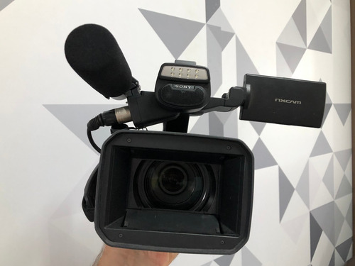 Câmera Sony Hxr Nx3 Full Hd Grava Em Sd Card