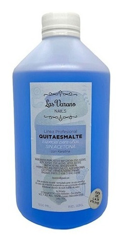 Quitaesmalte Profesional 500ml Las Varano Lefemme