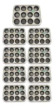 Comprar Conj 9 Formas Antiaderente De Cupcakes 12 Cavidades