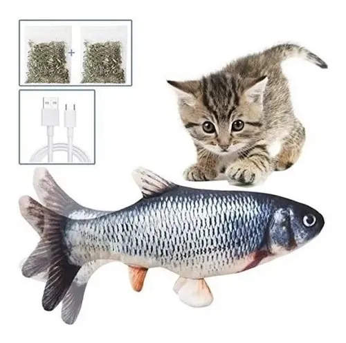 Pescado interactivo online para gatos
