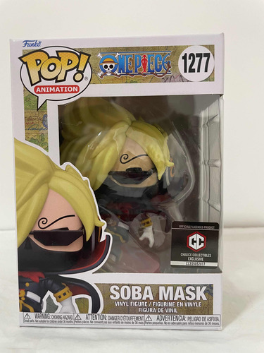 Funko Pop! - #1277 Soba Mask - One Piece Exclusivo Chalice (Usado)