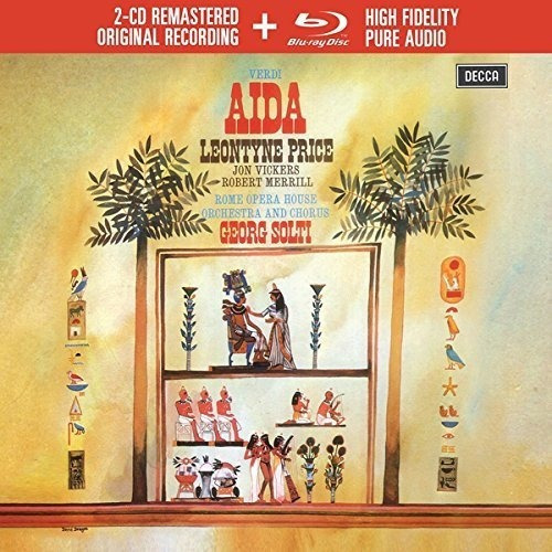 Verdi: Aida Audio Cd  Blu-ray