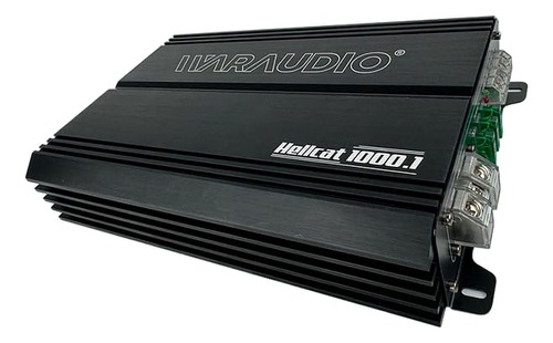 Amplificador Waraudio para Auto/Camioneta, Potencia de Salida Alta, Color Negro, Modelo XYZ. Ideal para mejorar el sonido en tu vehículo.