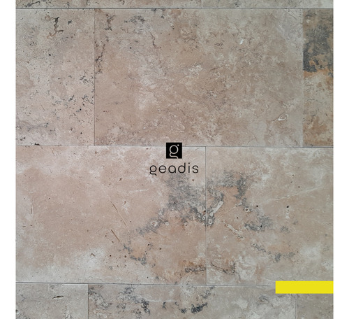 Travertino Turco Ámbar Natural 40.6x61x1.2 Poro Abierto Beige Mate