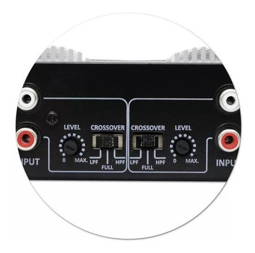 Imagem 3 de 5 de Módulo Amplificador Taramps Ts400 400w Rms 2 Ohms 4 Canais