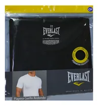 Comprar 5 Camiseta Everlast Playera Ultra Soft Premium Negro Blanco