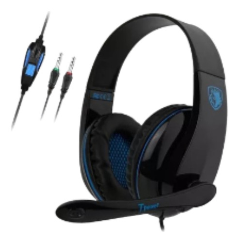 Diadema Gamer Sades Tpower Ergonomica Para Pc