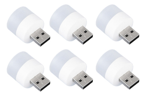 Luz Nocturna Usb S, 6 Unidades, Para Dormitorio, Mesita De N