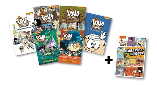 ** Combo 7 Titulos The Loud House ** Comic Nickelodeon