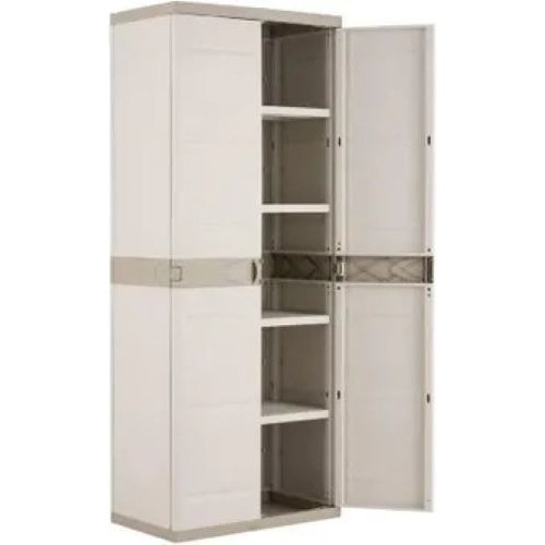 Armario 2 Puertas Bodega Contenedor Jardin Exterior # S