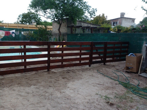 Imagen 8 de 10 de Cercos Para Piscinas O Frentes De Casa En Madera Tratada