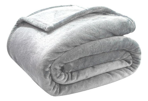 Cobertor Velour King 300g Neoclássico Camesa Cinza Limestone