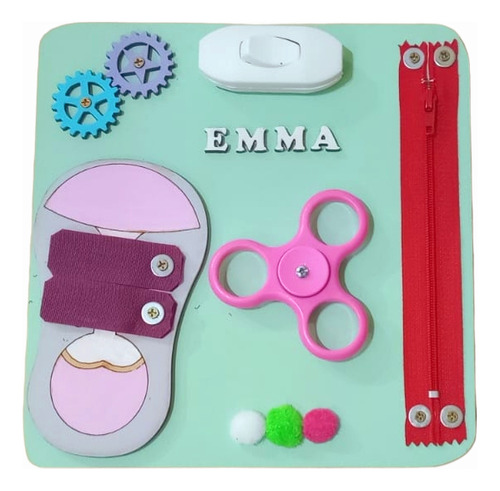 Tablero Sensorial Y Didactico Montessori-2 Modelos-