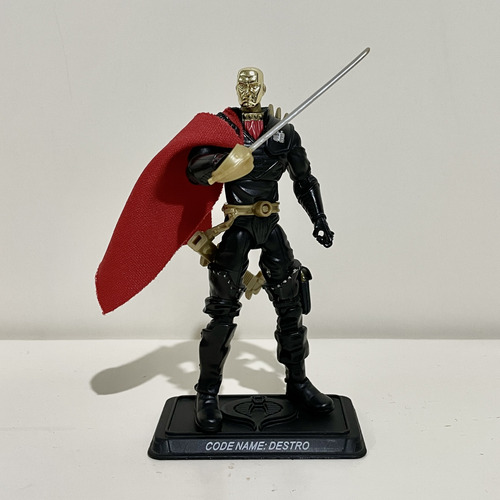 Figura G.i. Joe 25th Cobra Destro Iron Grenadier Leader (Usado)