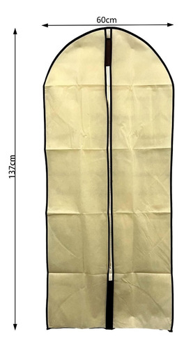 Imagen 1 de 3 de Funda Para Vestidos Trajes Ternos Chaquetas Abrigo (15774-7)