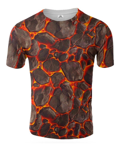 Remera Lava Volcan 3d Artemix Ax-0479