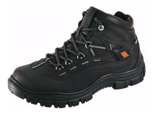 Coturno Adventure Trilha Trekking Couro Azimute 602 Original