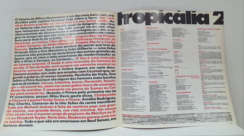 Lp Caetano E Gil Tropicália 2 1993 Com Encarte (Usado)