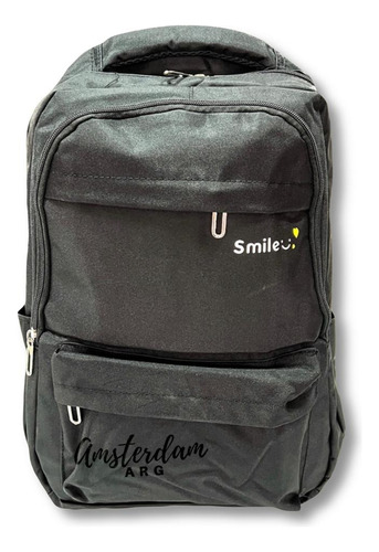 Mochila Urbana Hombre Mujer Modelo Smile  Porta Notebook 